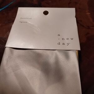 A New Day White Bandana